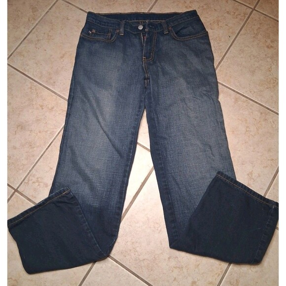 RL Polo Saturday Jeans Womens 4x32 Black Label Denim Vintage 90s Ralph Lauren - Picture 7 of 8